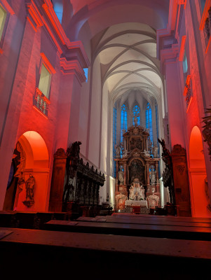 Znojmo-Louka, kostel sv. Václava