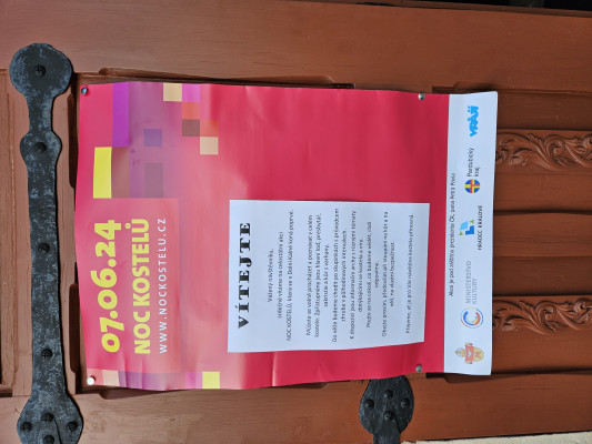 Prohlídka kostela - vstupní uvítání / Autor fotografie: Tomáš Novák
