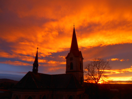 Sv. Ondřej za klekání / Kostel Sv. Ondřeje Starý Kolín / Autor fotografie: Blanka Lísková