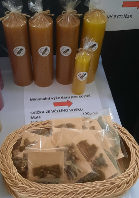 Svíčky včelí / Autor fotografie: Renáta Plačková