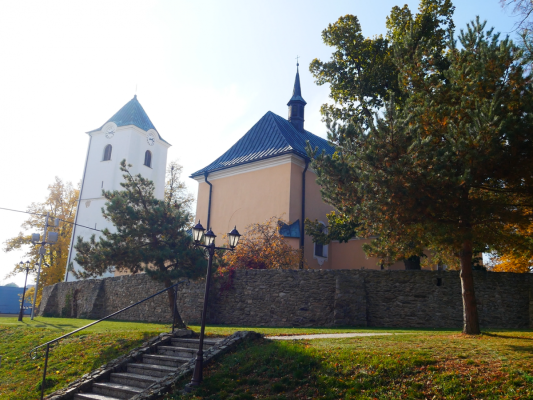 Osová Bítýška, kostel sv. Jakuba Staršího