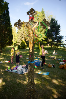 Vranov, kostel Narození Panny Marie a duchovní centrum Vranov
