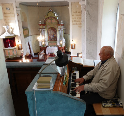 Ostravice-Hamrovice, evangelický kostel