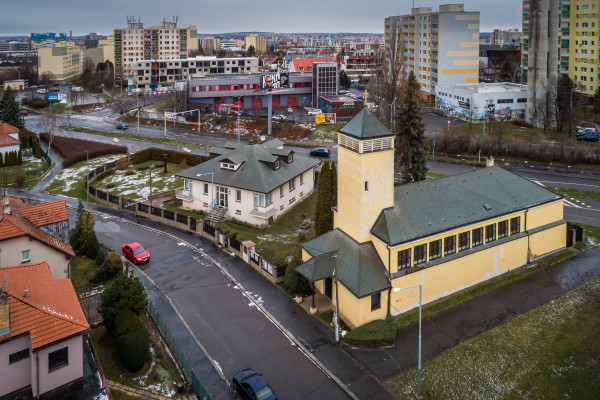 kostel sv. Františka z Assisi / foto zima 2019 - lidé a víra - Jakub Šerých  / Autor fotografie: Lidé a víra - Jakub Šerých 