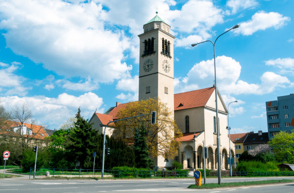 Brno-Židenice, kostel sv. Cyrila a Metoděje