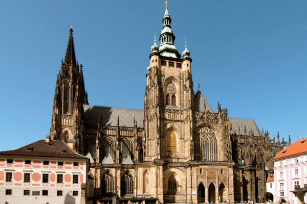 Praha 1 - Hradčany, katedrála sv. Víta, Václava a Vojtěcha, Pražský hrad