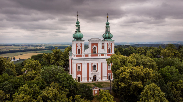 Krnov-Cvilín, poutní kostel Sedmibolestné Panny Marie