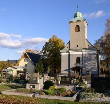 Čeladná, kostel sv. Jana Nepomuckého