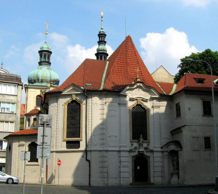 Praha 1 - Nové Město, kostel sv. Vojtěcha