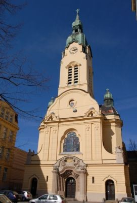 Brno, kostel Neposkvrněného početí Panny Marie na Křenové