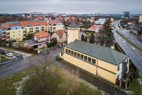 kostel sv. Františka z Assisi / foto zima 2019 - lidé a víra - Jakub Šerých  / Autor fotografie: Lidé a víra - Jakub Šerých 