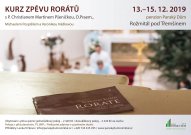Kurz zpěvu rorátů